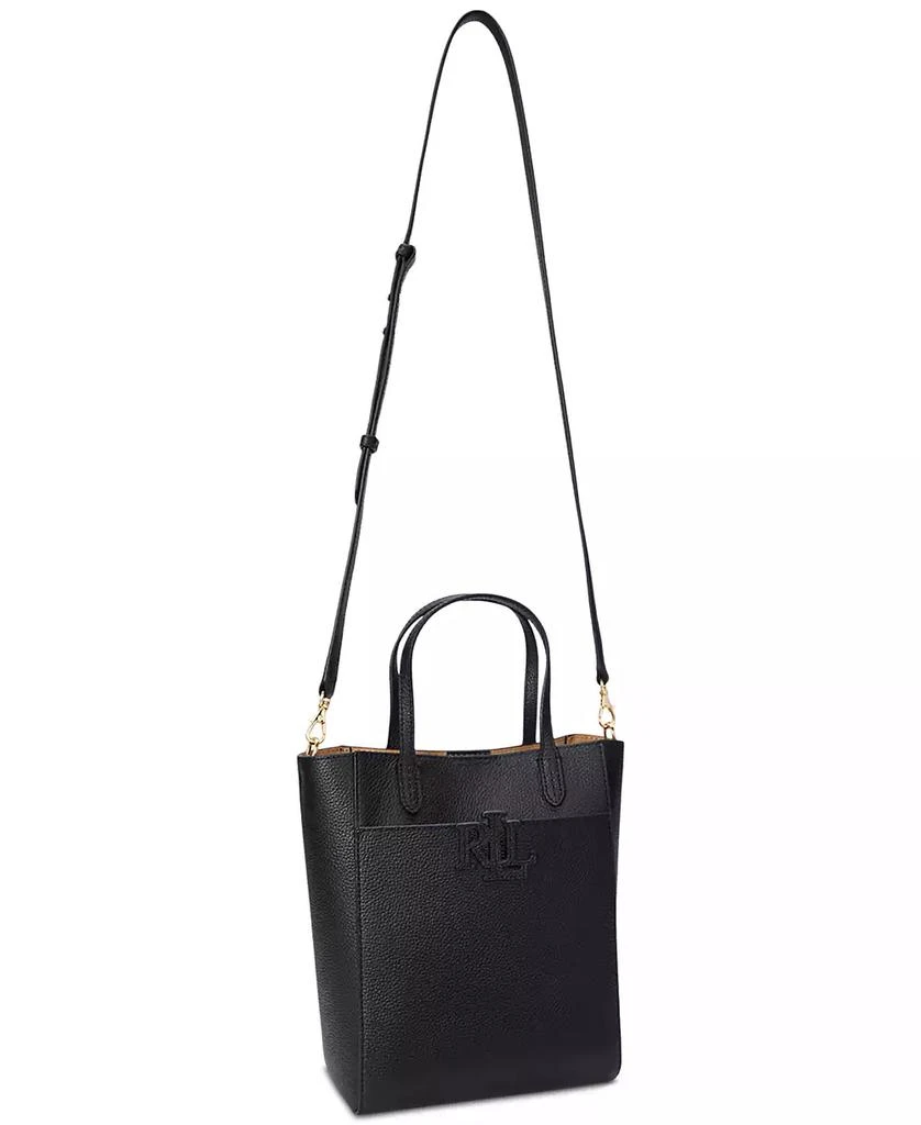 Ralph Lauren Pebbled Leather Small Cameryn Tote Bag 4