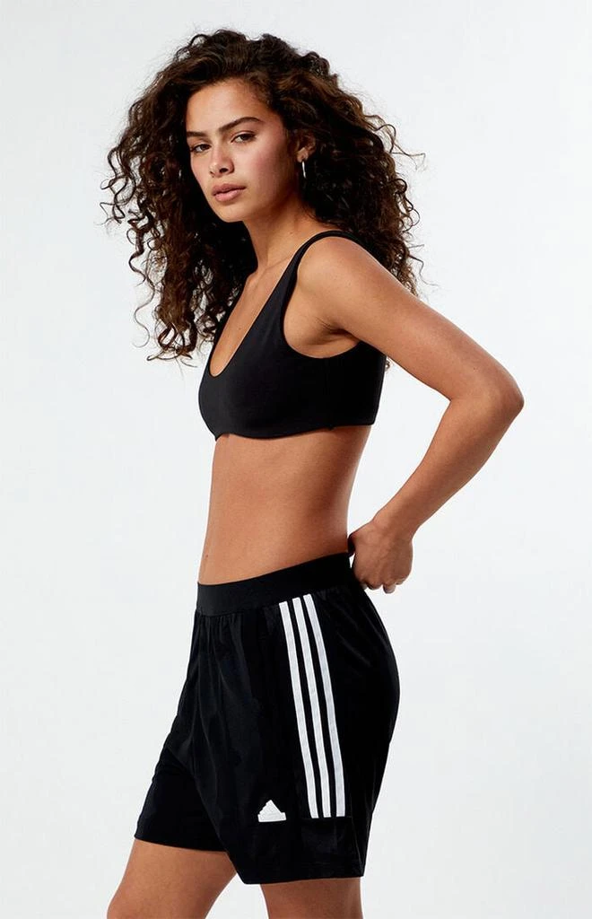 Adidas Black Tiro Q3 Running Shorts 3