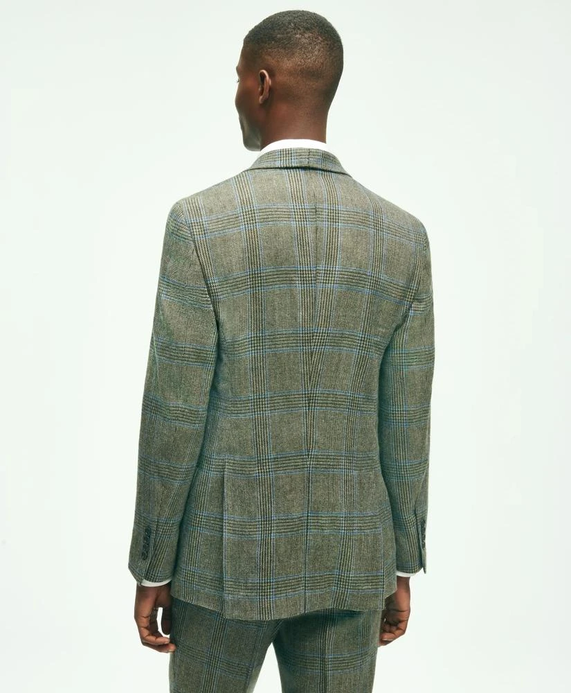 Brooks Brothers Slim Fit Wool Twill Prince of Wales Suit Jacket 4