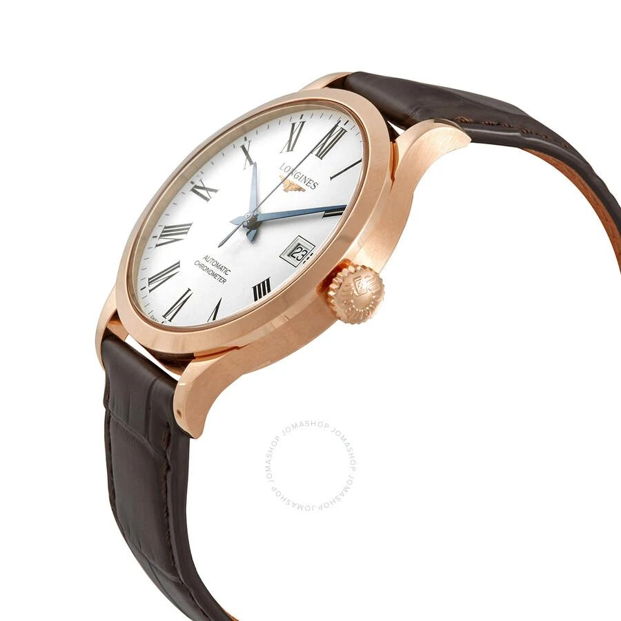Longines Record Automatic White Matt Dial Unisex Watch L2.820.8.11.2 2