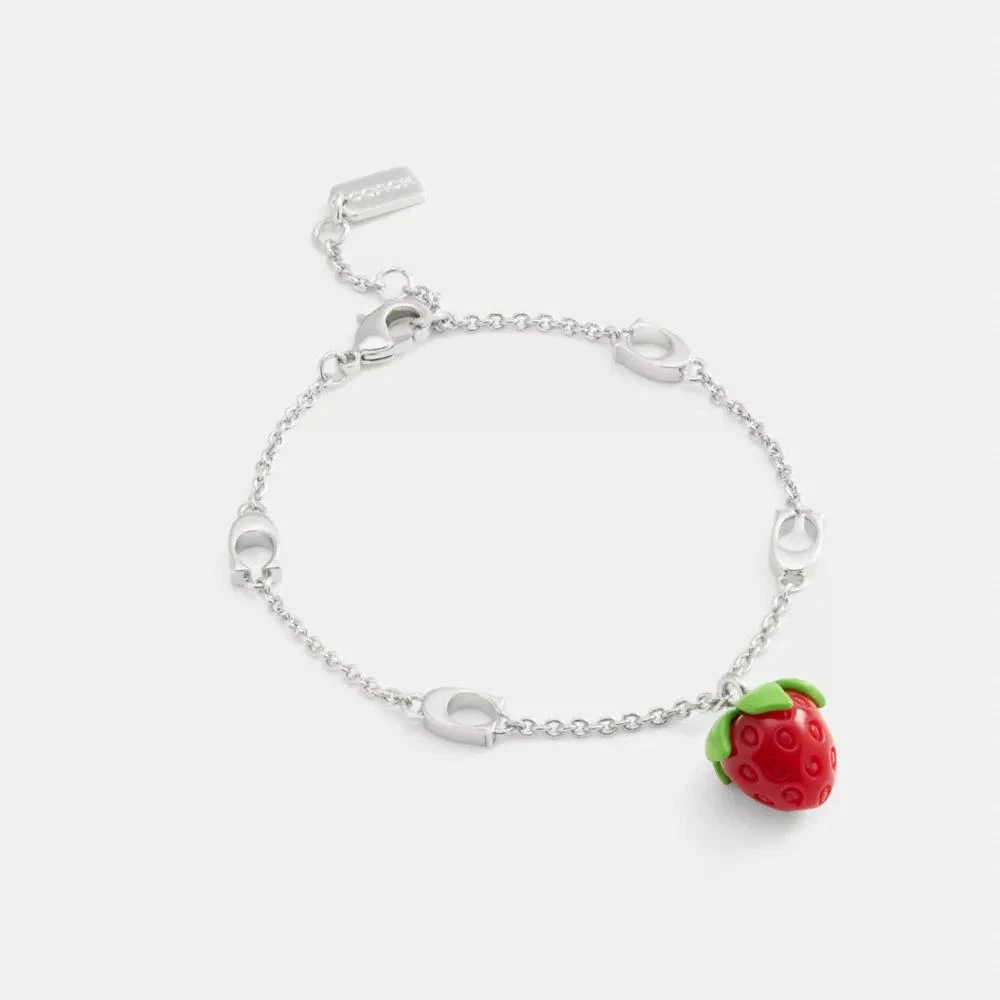 Coach Strawberry Charm Bracelet 1