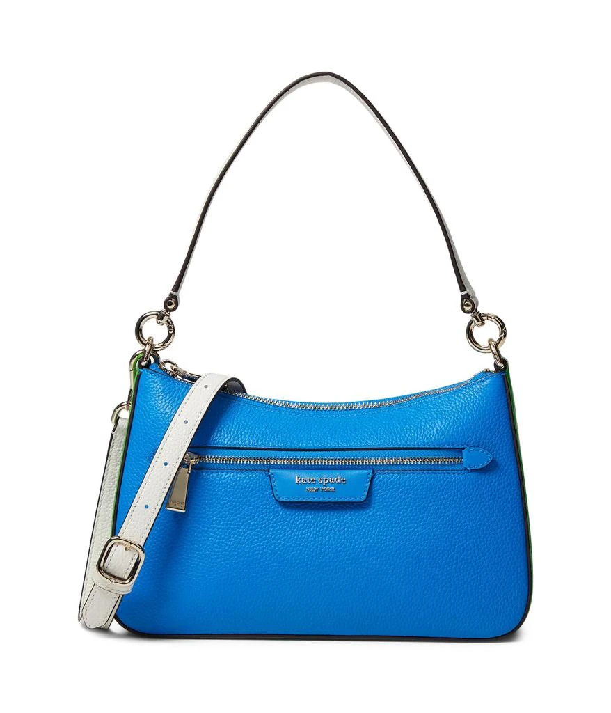Kate Spade Hudson Color-Blocked Pebbled Leather Convertible Crossbody 1