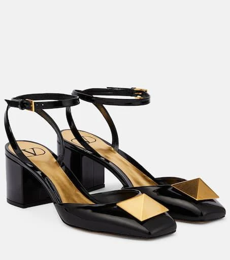 Valentino One Stud patent leather pumps 1