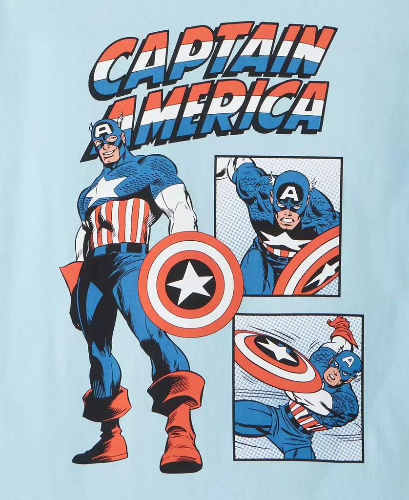 Epic Threads Little & Big Boys Captain America Graphic Short-Sleeve T-Shirt, Exclusively at Macy's 2