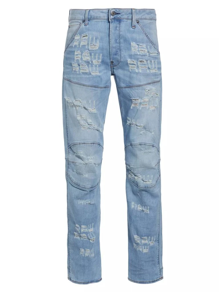 G-Star RAW 5620 Distressed Slim-Fit Jeans 1