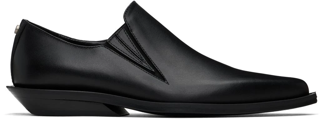 ANN DEMEULEMEESTER Black Makea Pointy Cowboy Loafers 1