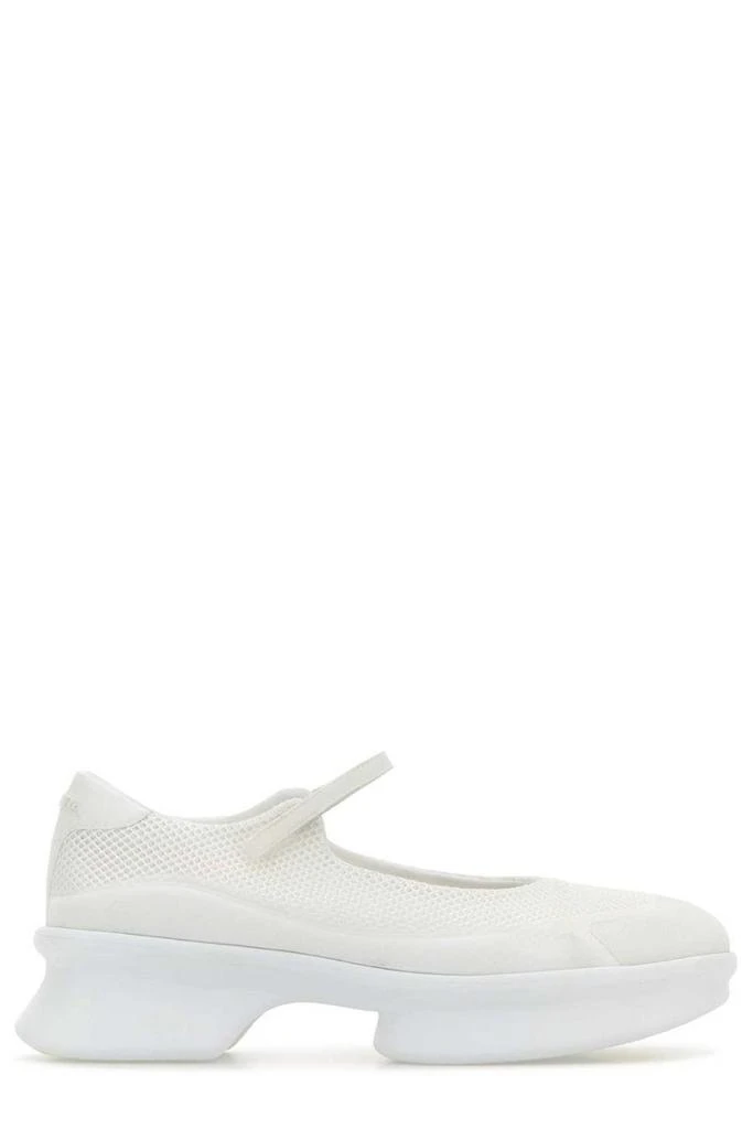 Prada Prada Round-Toe Mesh Ballerinas 1