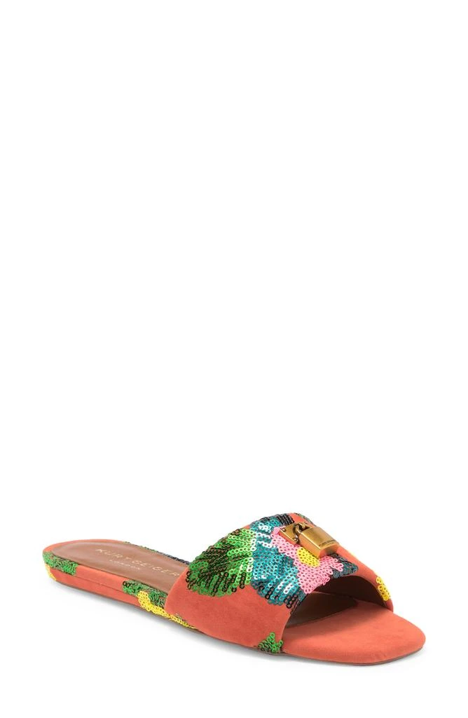 Kurt Geiger Brixton Lock Slide Sandal 1