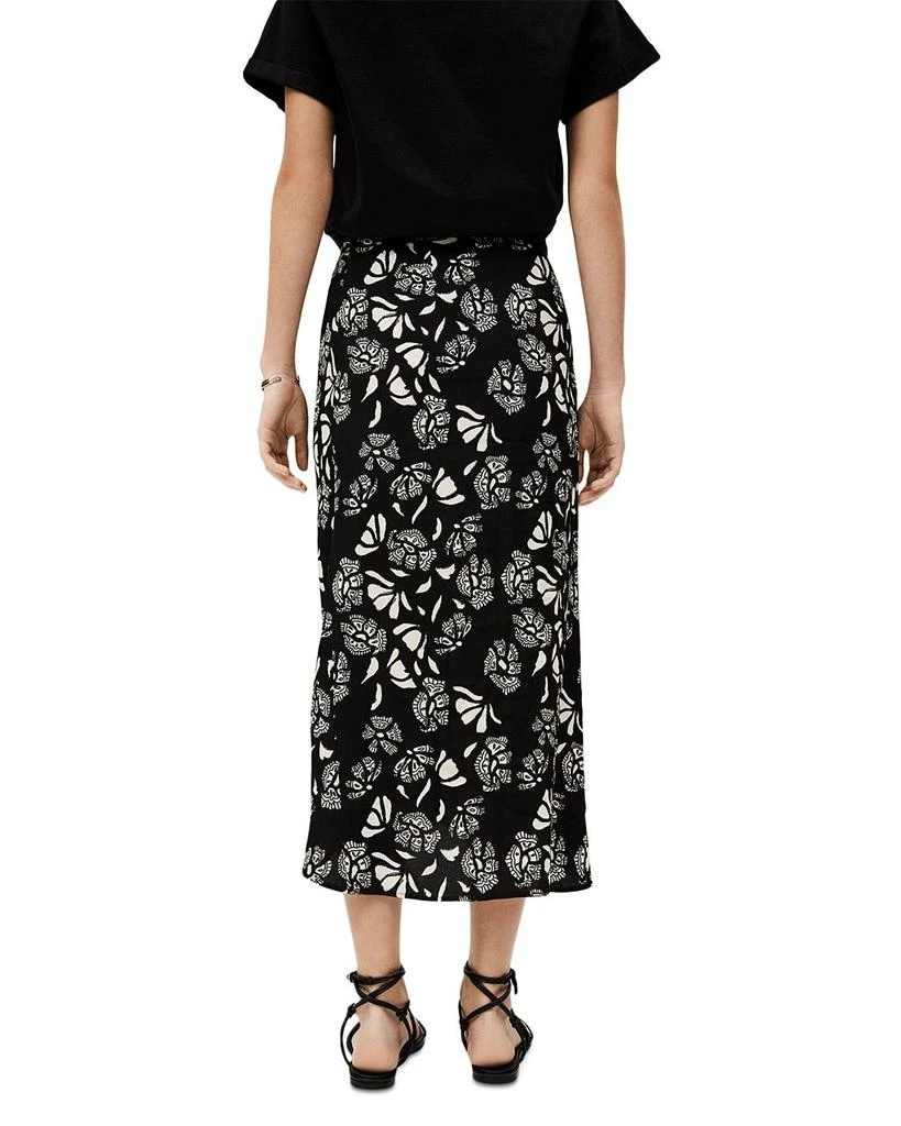 ba&sh Jupe Annie Floral Asymmetric A Line Skirt 3