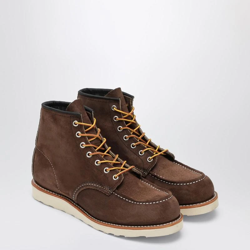 Red Wing Classic Moc Toe in Chocolate Leather 2