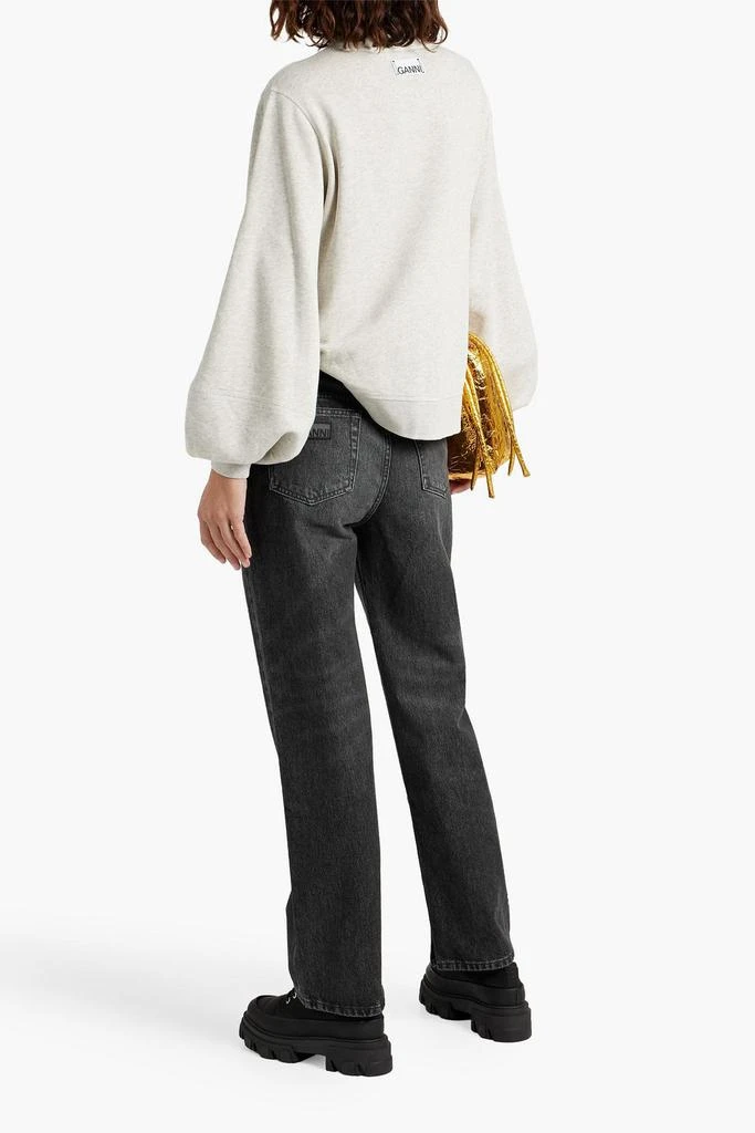 Ganni Lovy high-rise straight-leg jeans 3
