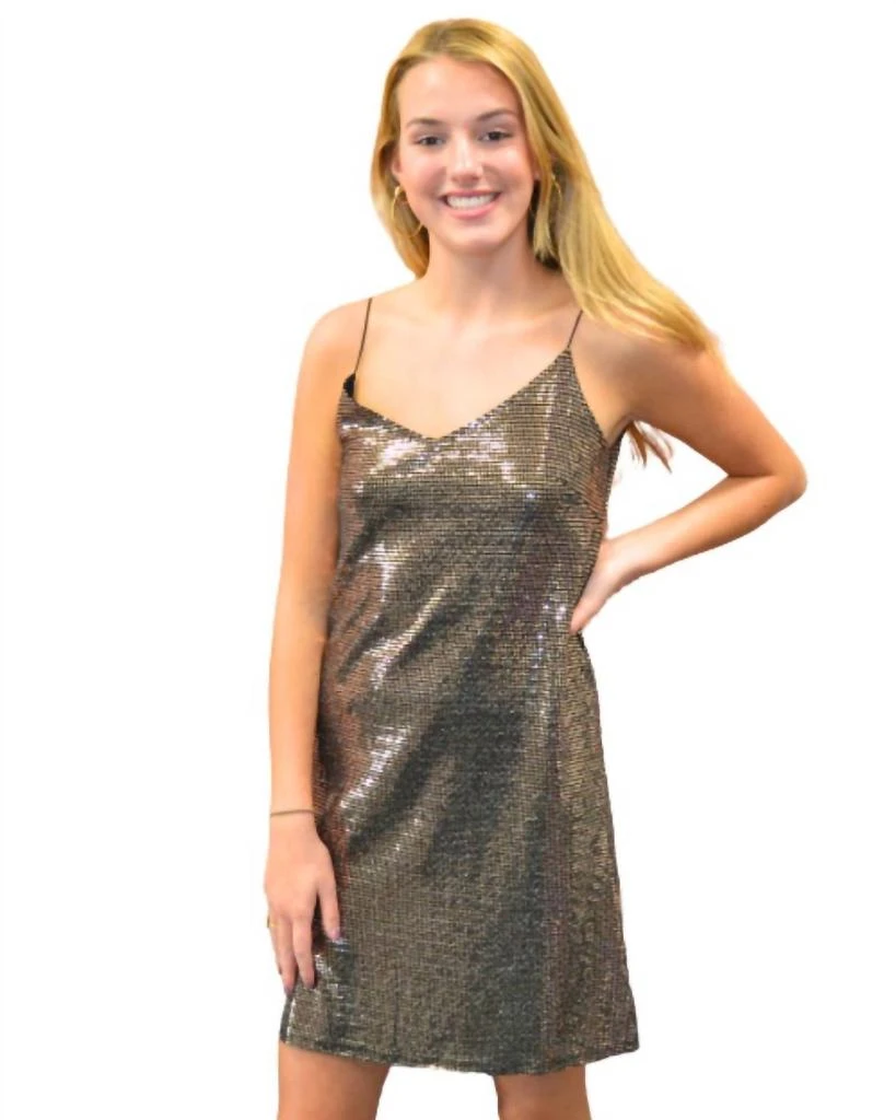 Molly Bracken Molly Bracken - Small Mirror Sequin Dress 3
