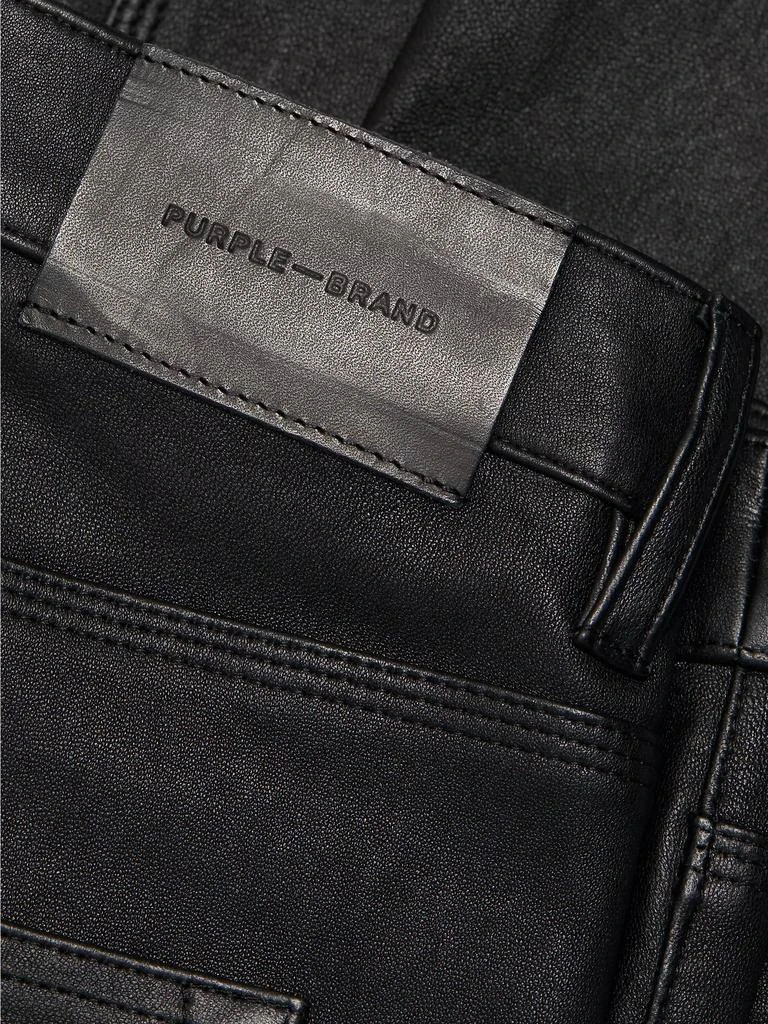 Purple Brand Stretch Leather Skinny Pants 7