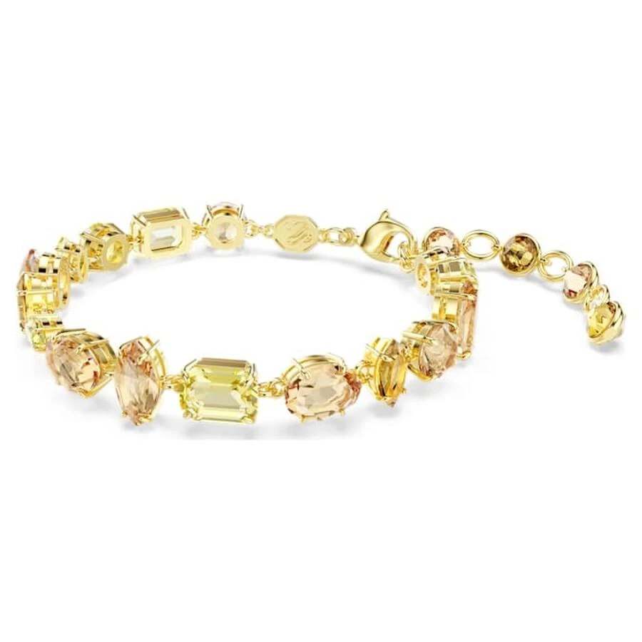 Swarovski Mixed Cuts Gold-Tone Plated Gema Bracelet