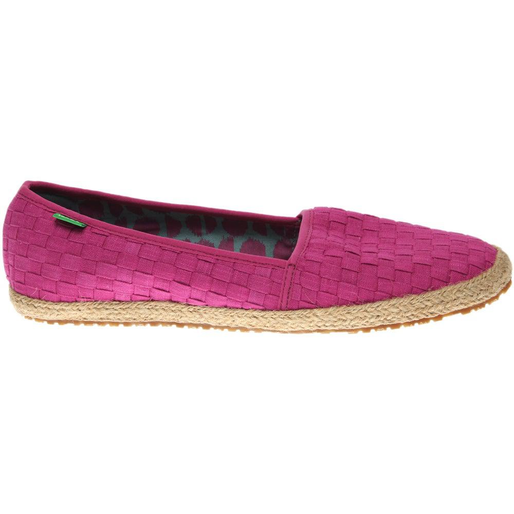 Sanuk Basket Case Woven Slip On Flats