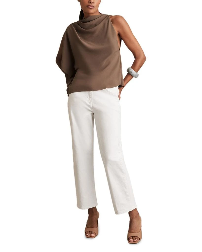 Shop Elle One Shoulder Drape Top on Sale at BeyondStyle – Get