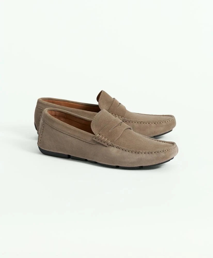 Brooks Brothers Jefferson Suede Driving Moccasins 1