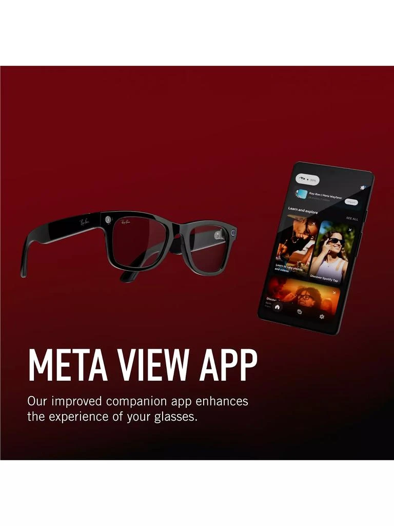 Ray-Ban RW4006 50MM Ray-Ban Meta Wayfarer Smart Glasses 10