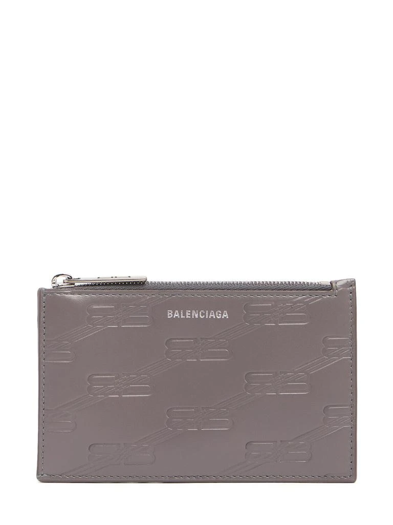 Balenciaga Bb Monogram Leather Wallet 1