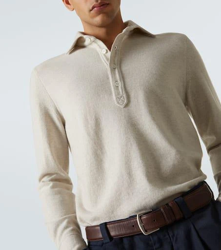 Brunello Cucinelli Cashmere polo sweater 5