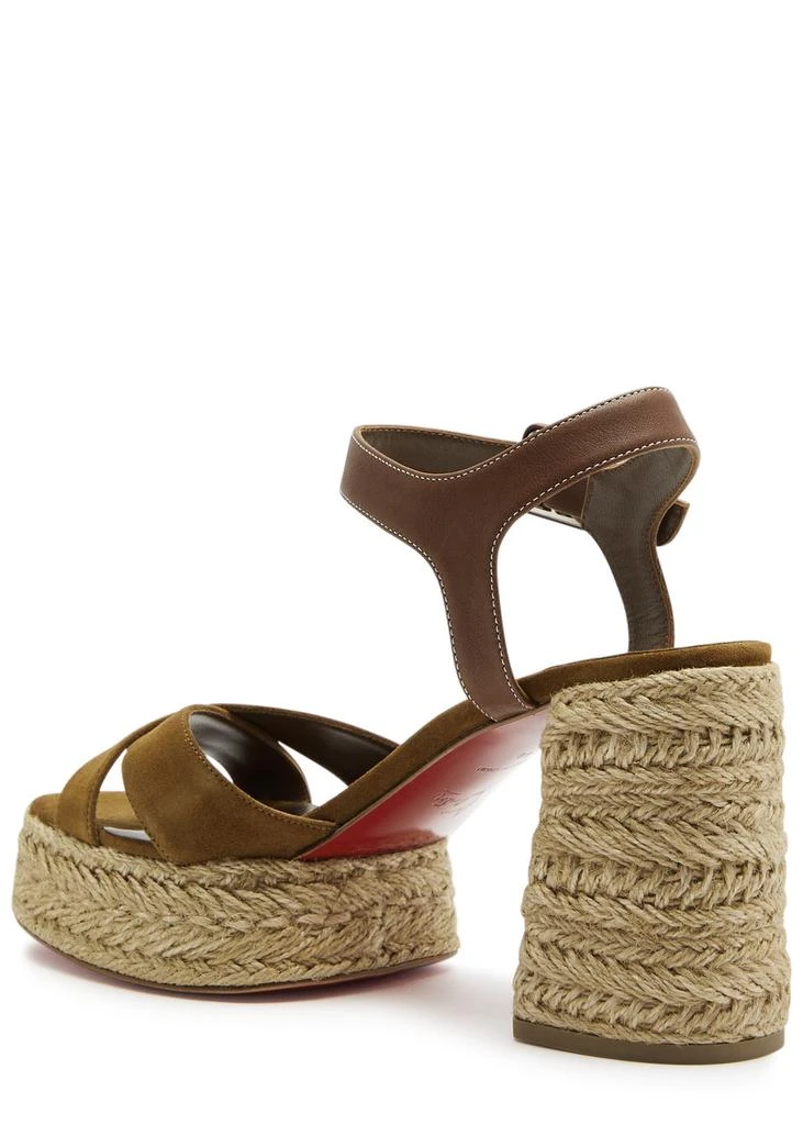 Christian Louboutin Calakala 70 espadrille platform sandals 2