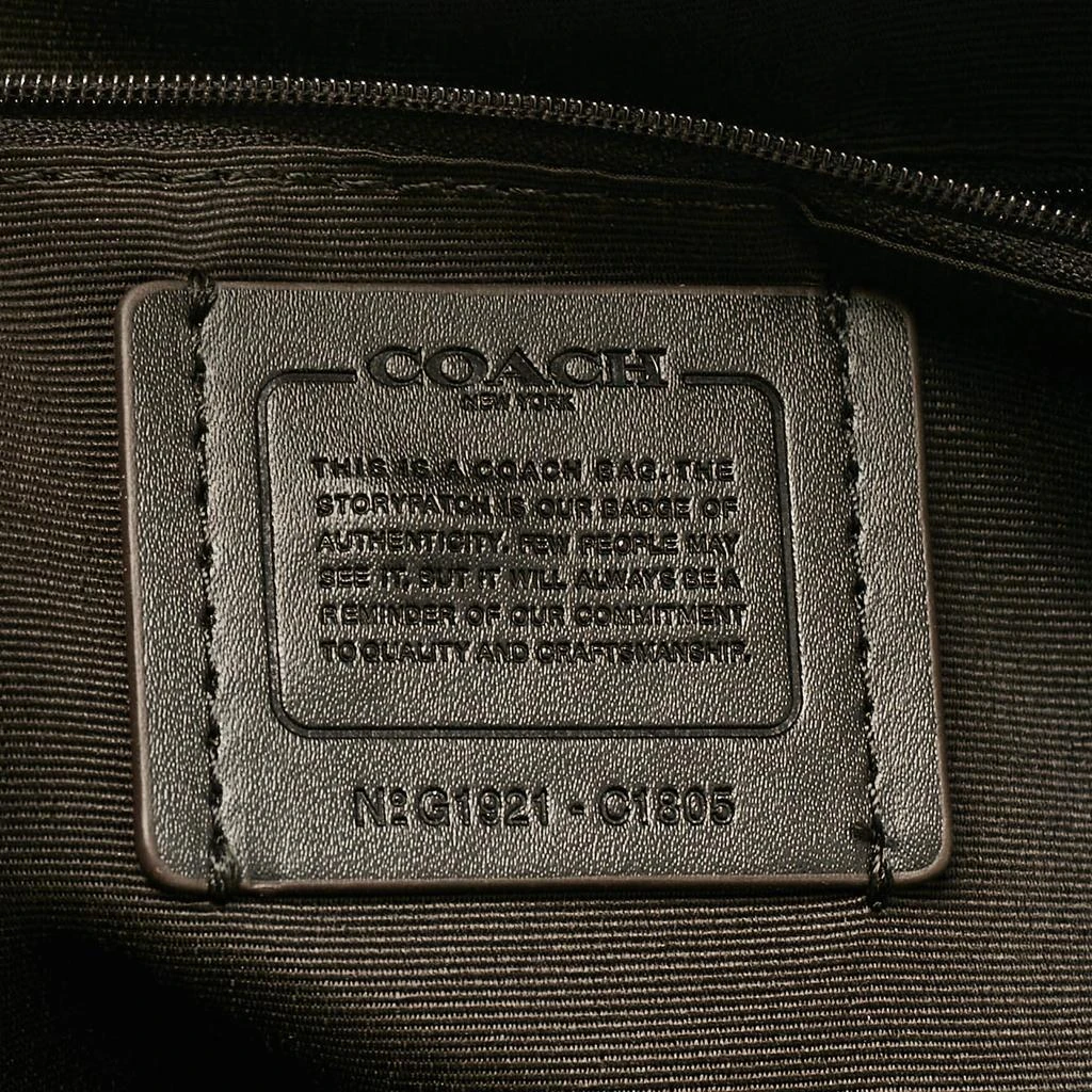 Coach Coach Gold/Brown Signature Coated Canvas and Leather Jordyn Backpack 8
