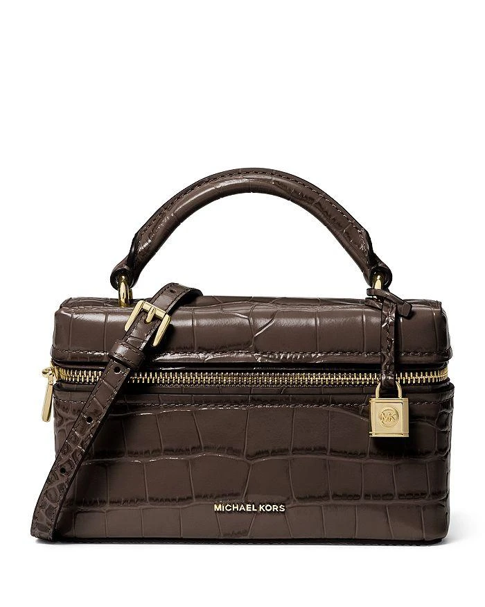 Michael Kors Jana Mini Leather Top Handle Crossbody Bag 1