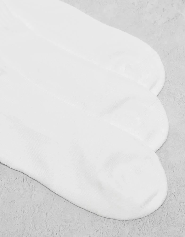 Adidas adidas Originals 3 pack ankle socks in white 3
