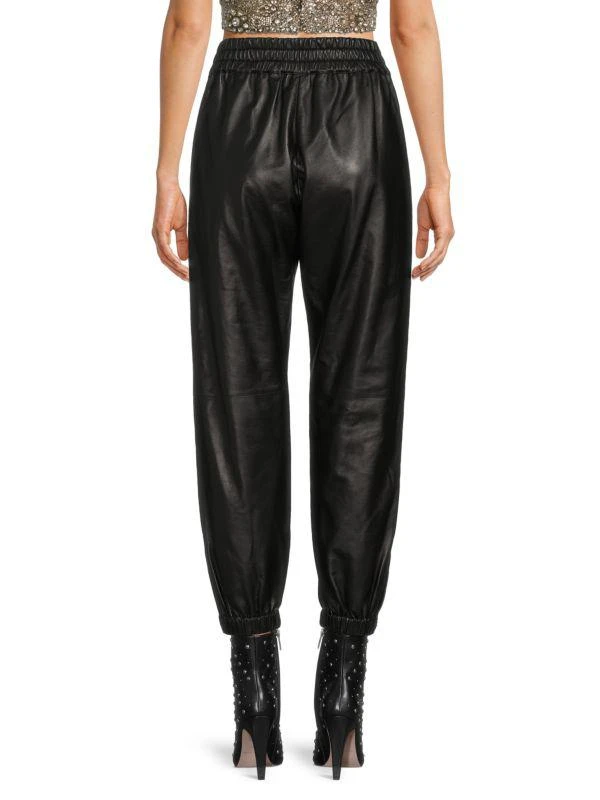 Alexander McQueen Leather Joggers 2