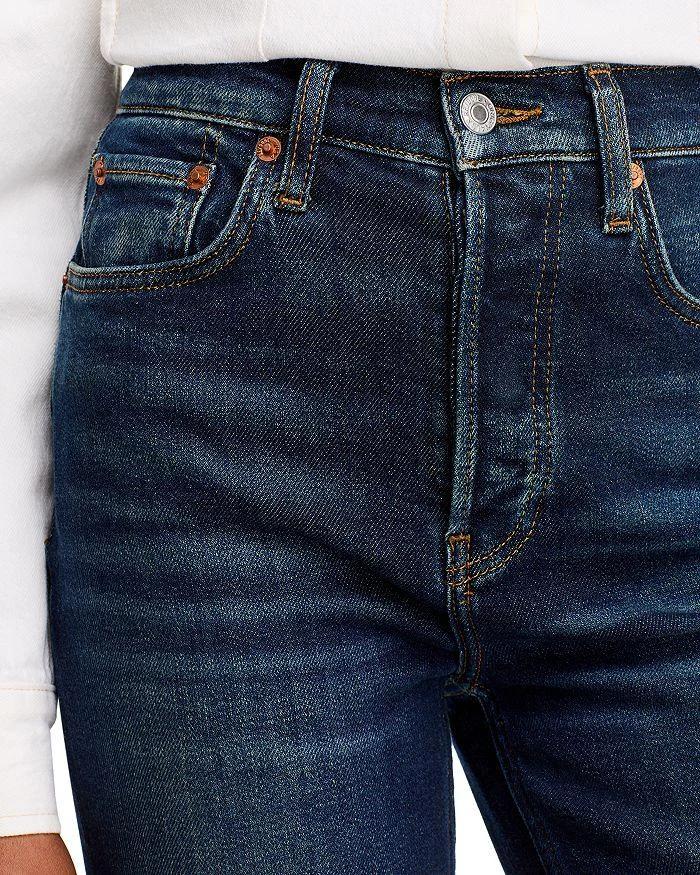Re/Done 70s High Rise Bootcut Jeans in Barely Worn 6