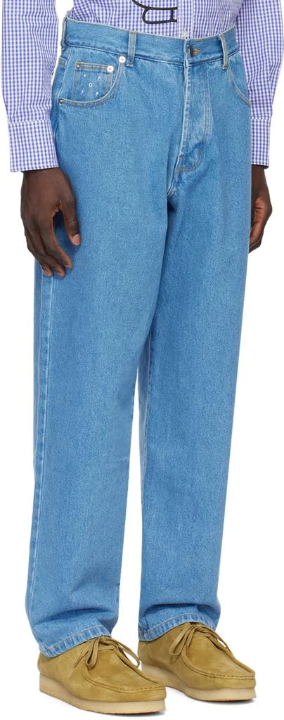 Pop Trading Company Blue Crest Jeans 2