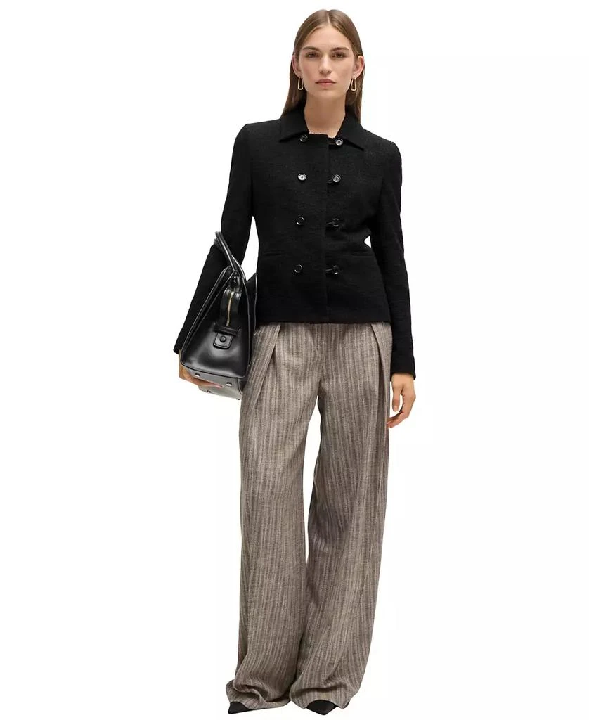 Hugo Boss Women’s Extra-Slim-Fit Tweed Jacket 2