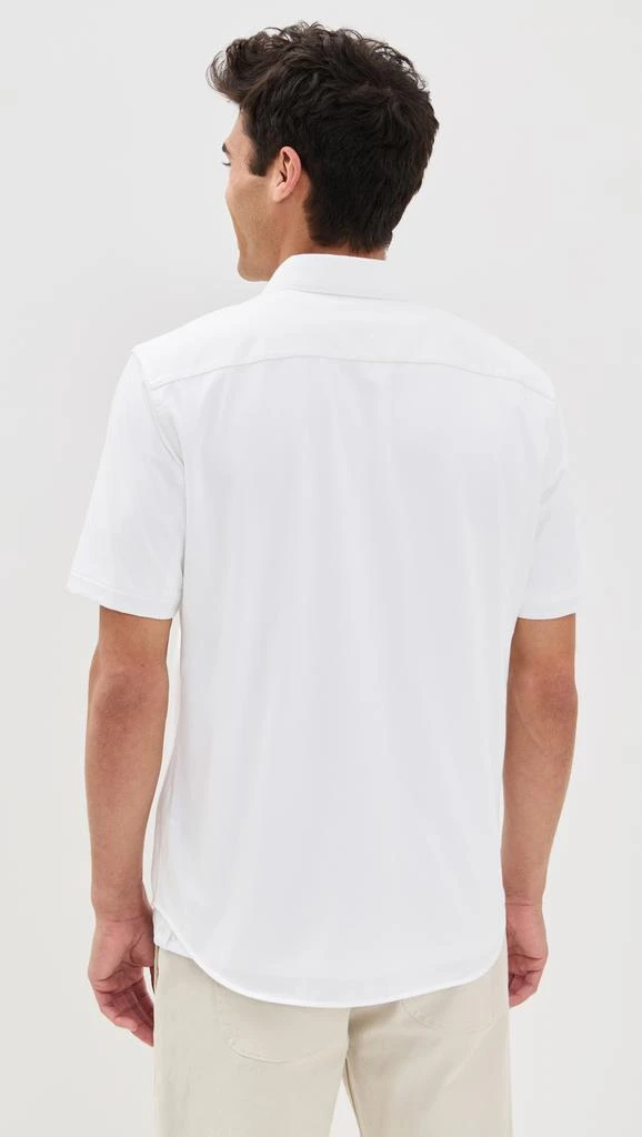 Theory Structure Knit Irving Short Sleeve Shirt 2