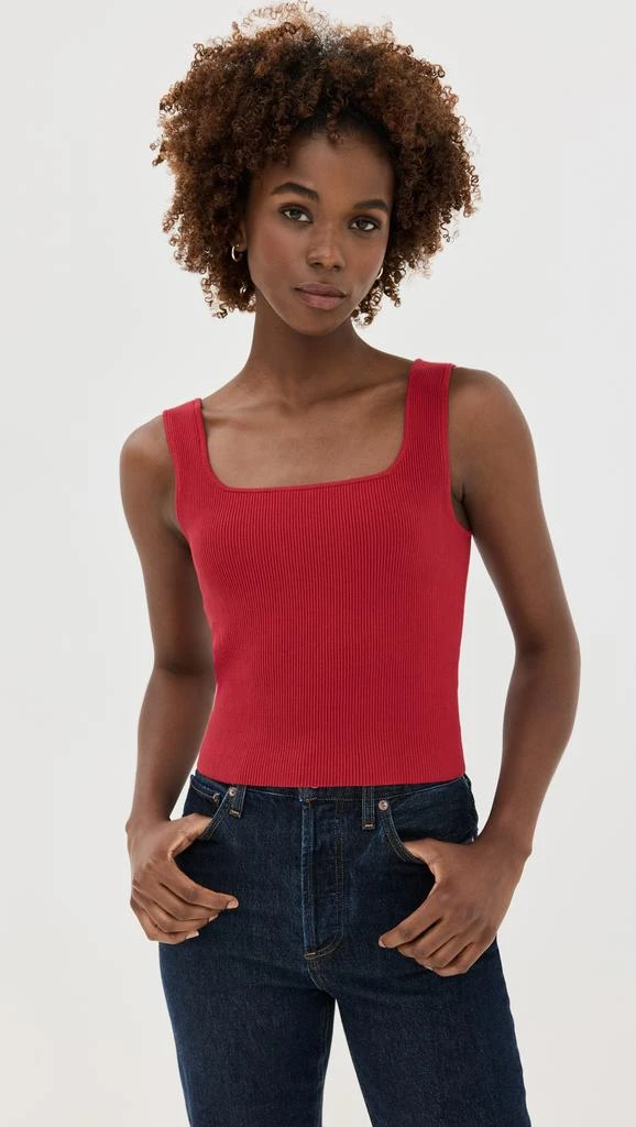 Reformation Julia Ribbed Sweater Tank 6