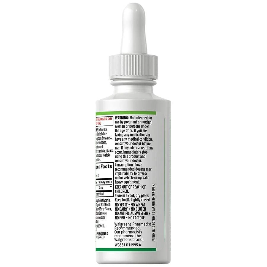 Walgreens Liquid Melatonin Berry 6