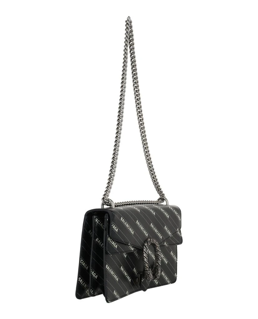 Gucci X Balenciaga Logo Print Dionysus Shoulder Bag 4