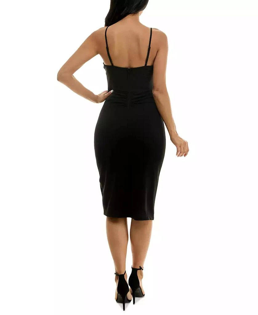 Emerald Sundae Juniors' Shirred Bodycon Dress 5