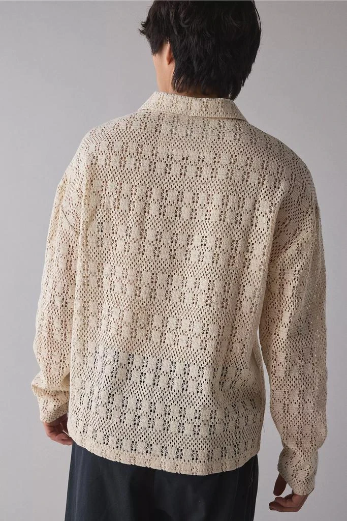 Native Youth Native Youth Dennis Crochet Polo Shirt 2