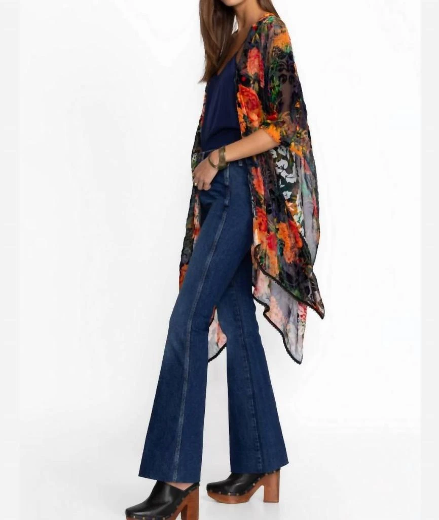 Johnny Was Johnny Was - Burnout Velvet Shawl 3