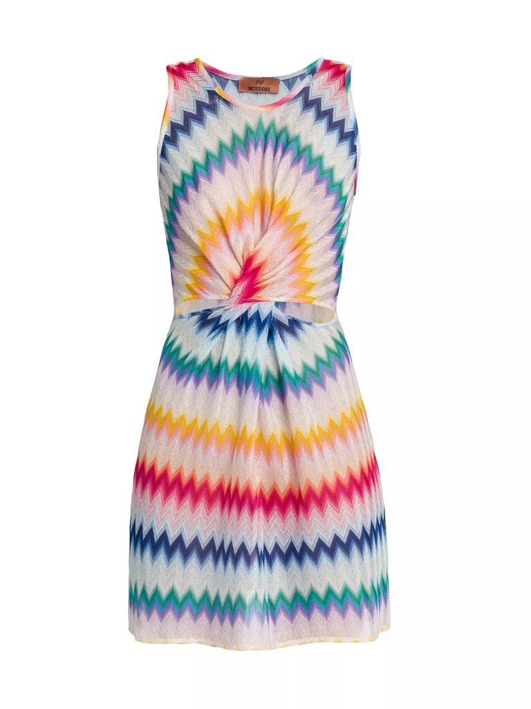 Missoni Tie-Dye Chevron Short Cover-Up 1