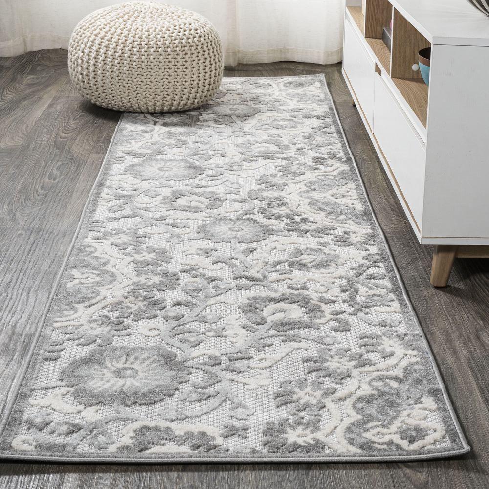 JONATHAN Y Lucena Modern Medallion High-Low Indoor/Outdoor Area Rug