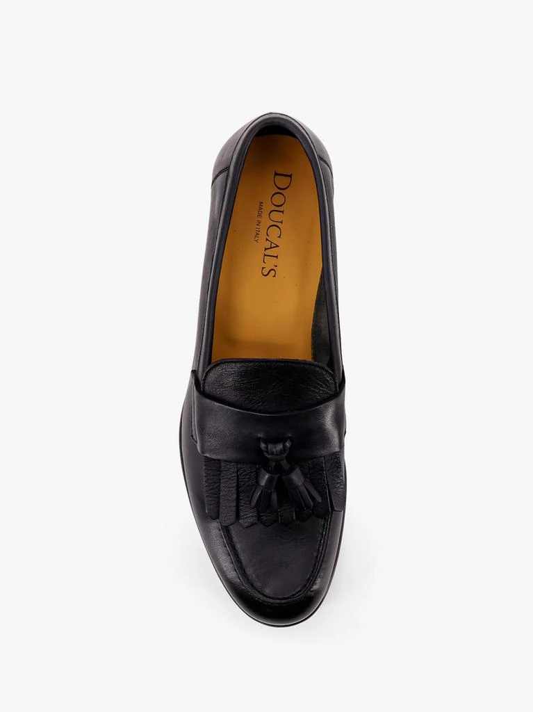 DOUCAL'S Leather loafer with iconic tassels 4
