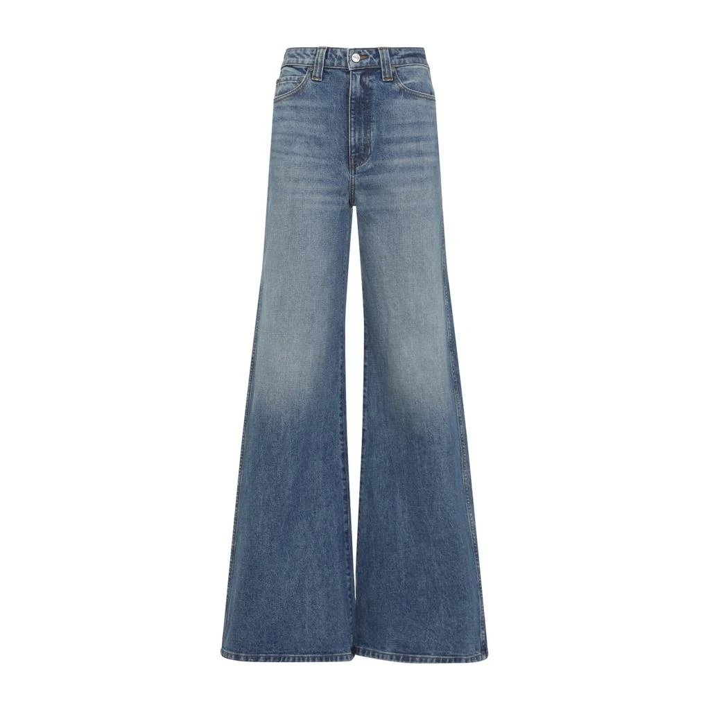 Khaite Khaite Dane Wide-Leg Jeans 1