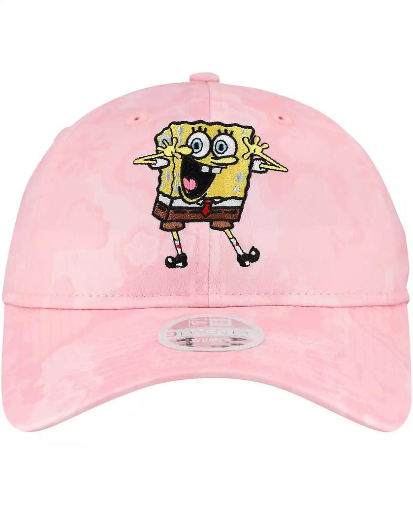 New Era Women's Light Pink SpongeBob SquarePants Adjustable Hat