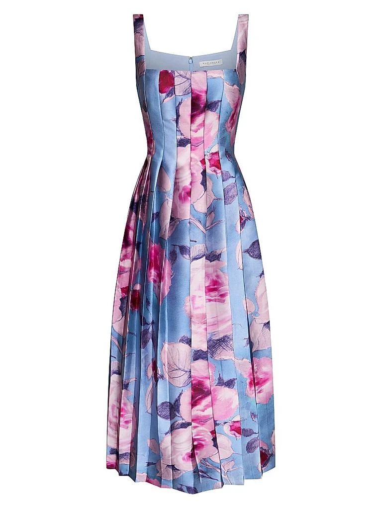 Kay Unger Maeve Rose Seamed Cocktail Dress 1