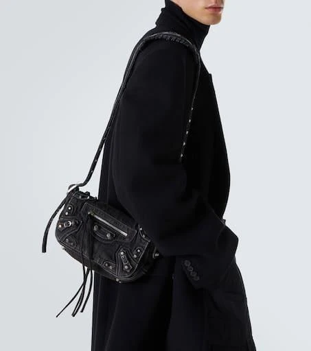 Balenciaga Le Cagole XS denim shoulder bag 2