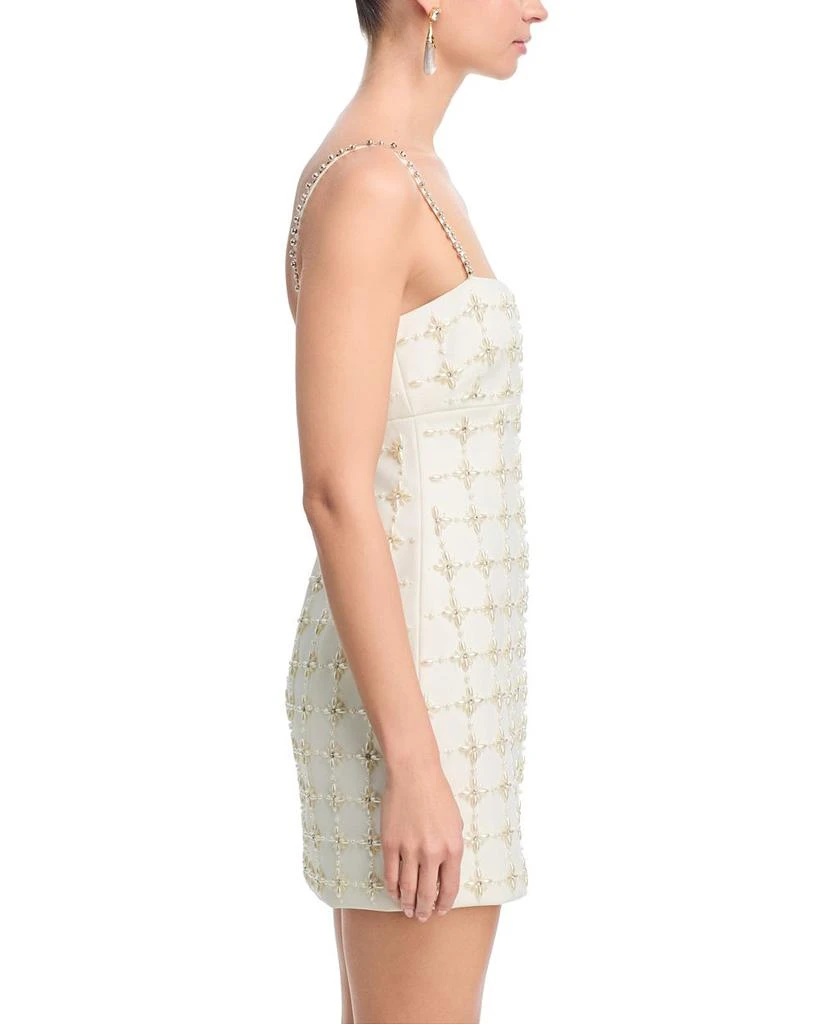 Cinq à Sept Pearl Crystal Iris Dress 5