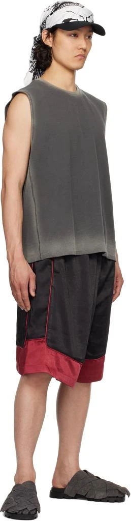 We11done Black Selldone Track Shorts 4