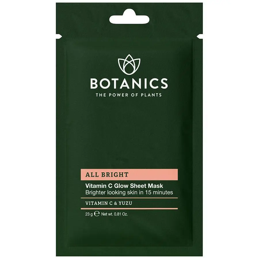 Botanics All Bright Vitamin C Glow Sheet Mask