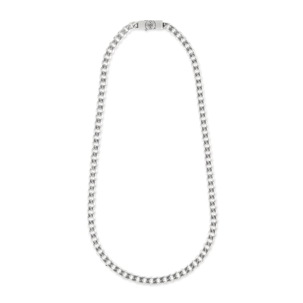 Emanuele Bicocchi Emanuele Bicocchi Logo Engraved Edge Chain Necklace